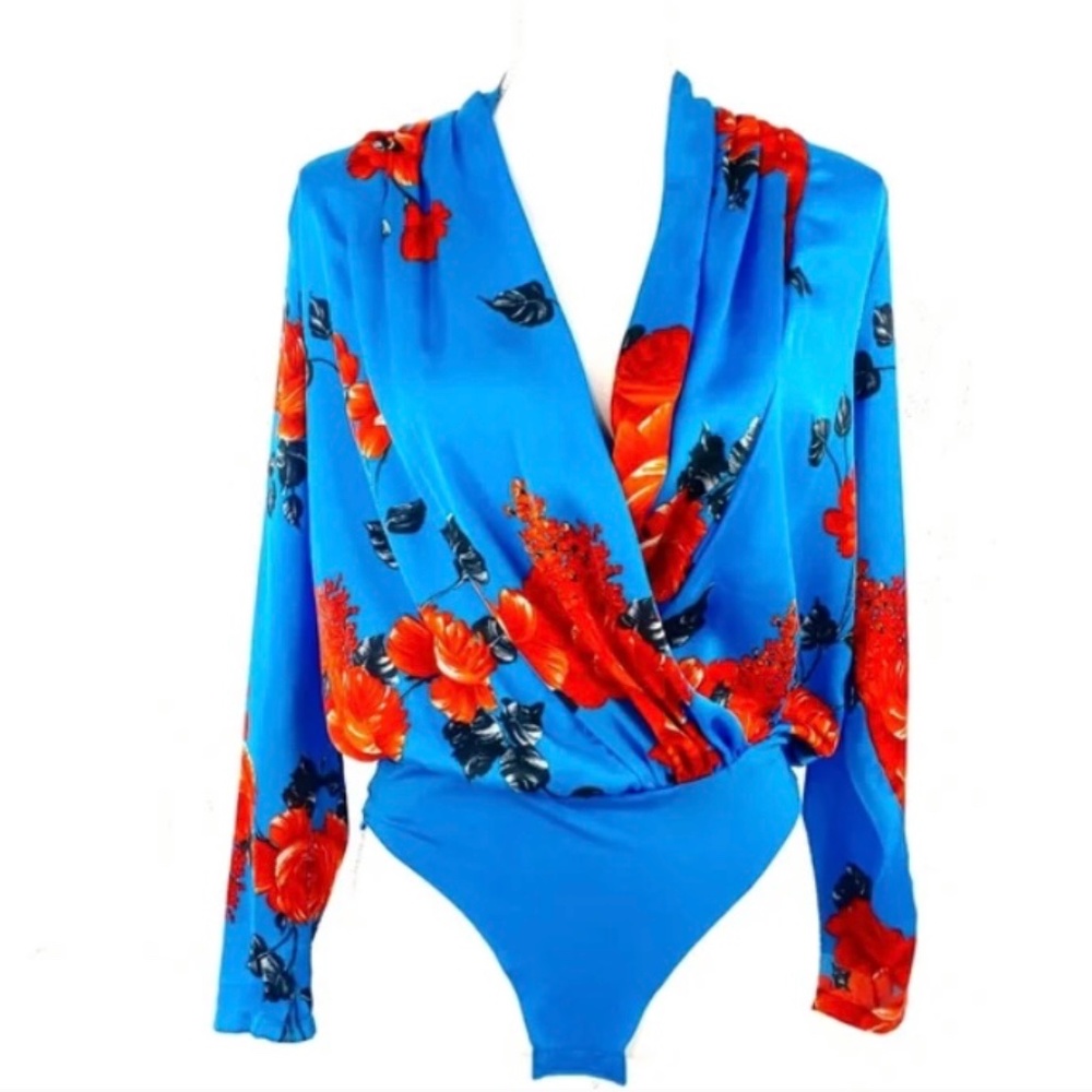 ZARA FAUX WRAP BODYSUIT